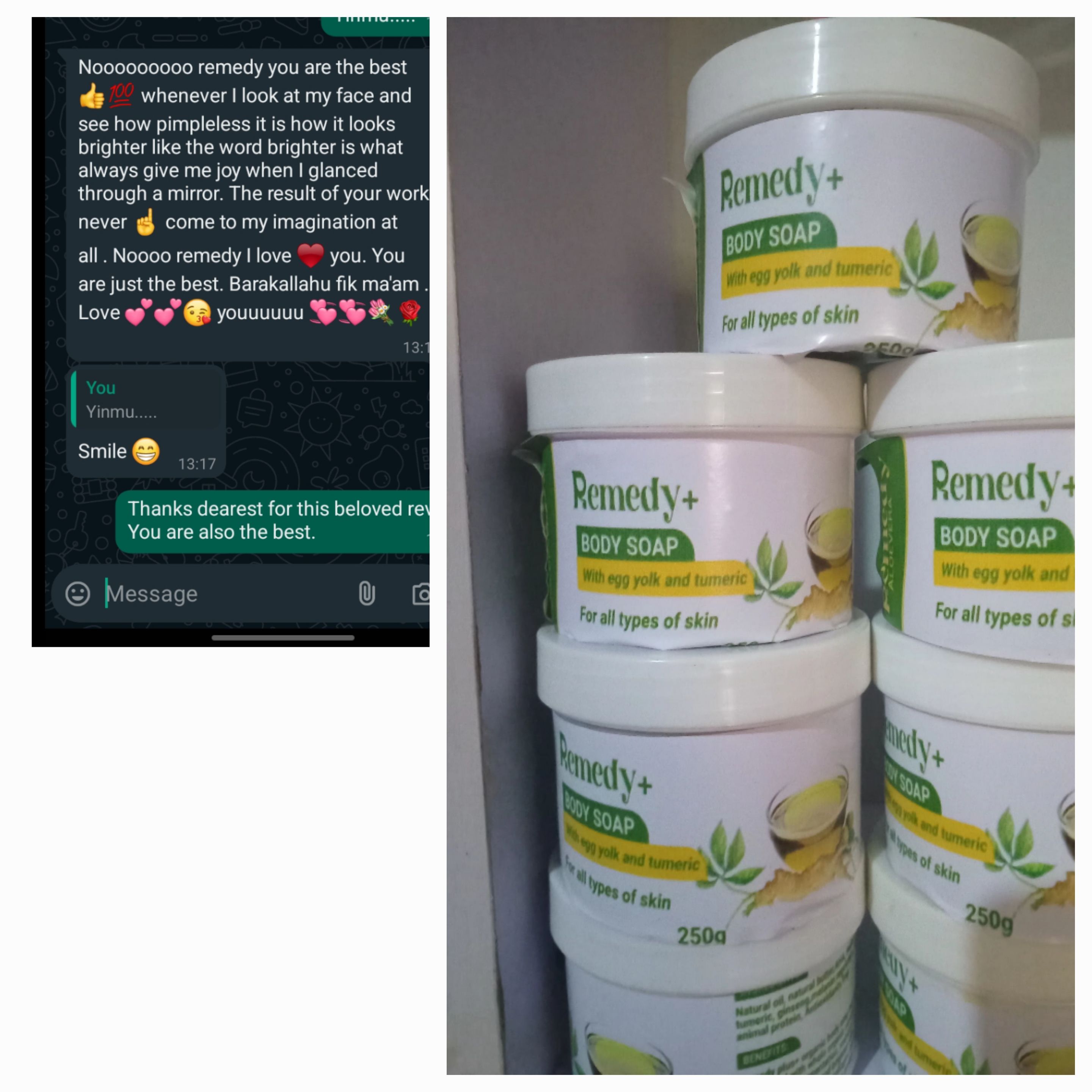 REMEDY BODY SOAP N SCRUB